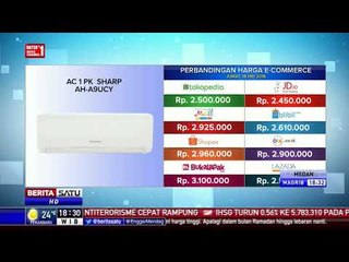 Perbandingan Harga E-Commerce: AC 1 PK Sharp AH-A9UCY
