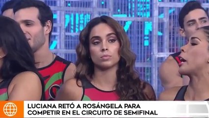 Luciana retó a Rosángela Espinoza