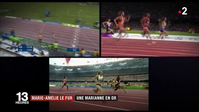 Marie-Amélie Le Fur : une Marianne en or