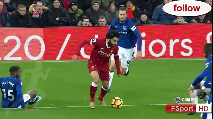 ALL GOALS MOHAMED SALAH IN PREMIER LIGUE  17/18