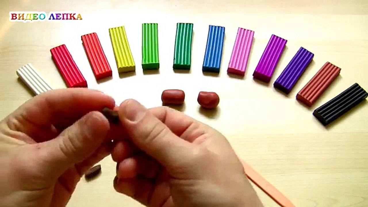 Собака из пластилина | Видео Лепка