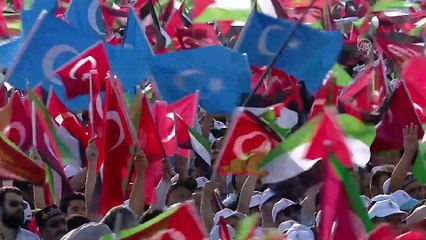 'Zulme Lanet Kudüs'e Destek' mitingi - Cumhurbaşkanı Erdoğan (8) - İSTANBUL