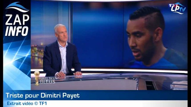 Zap : la sortie en larmes de Payet, vue des tribunes...