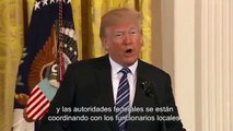 Declaraciones de Trump tras el tiroteo de Santa Fe