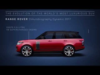 2018 Range Rover Evolution
