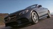 The new Mercedes-Benz S 560 Cabriolet in Blue metallic Driving Video