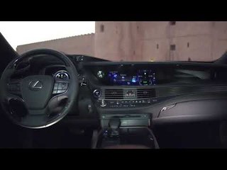 LEXUS LS 500h in Grey Interior Design