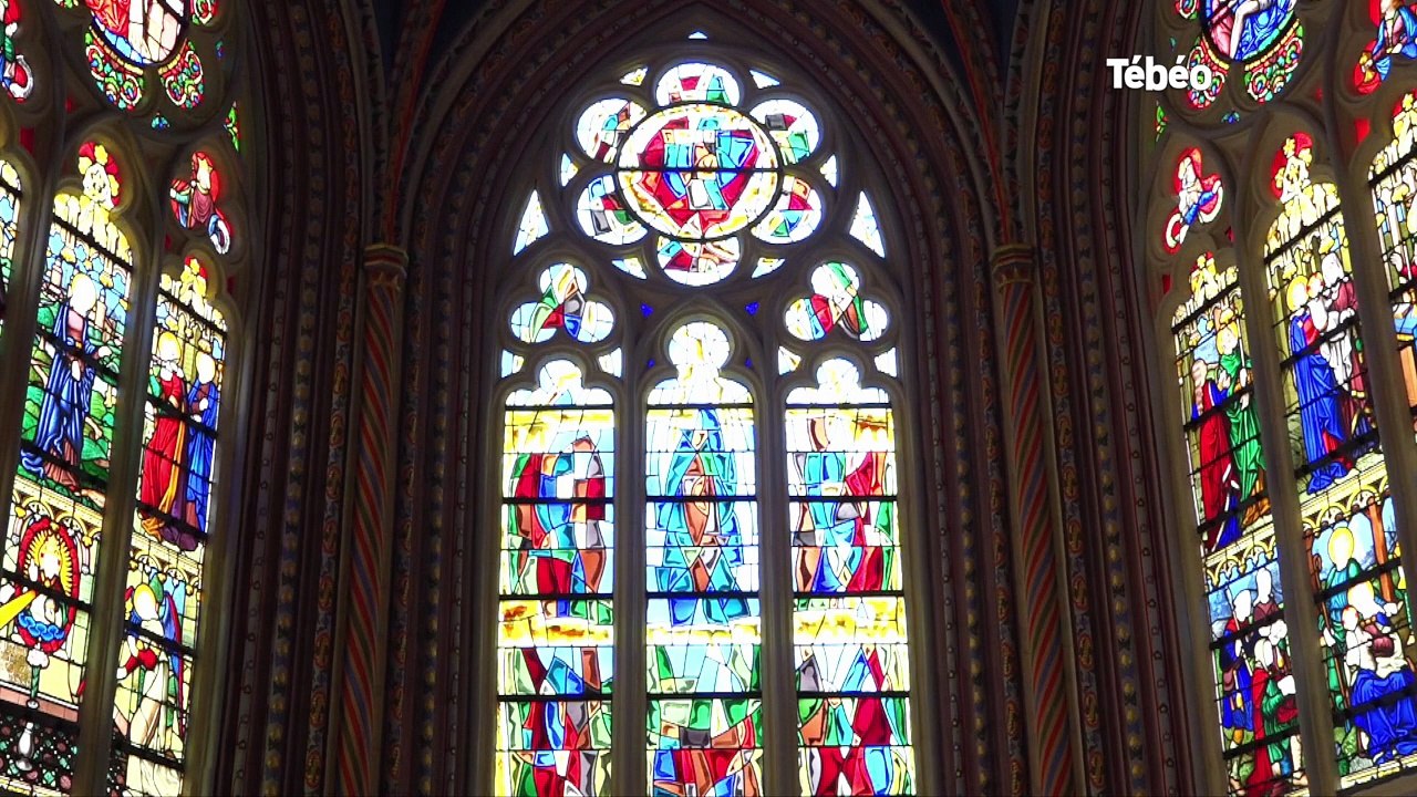 Saint-Brieuc. Cathédrale Saint-Etienne :  la chapelle d'axe inaugurée