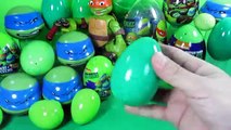 33 Easter Surprise Eggs LEGO Teenage Mutant Ninja Turtles Half-Shell Heroes Nickelodeon