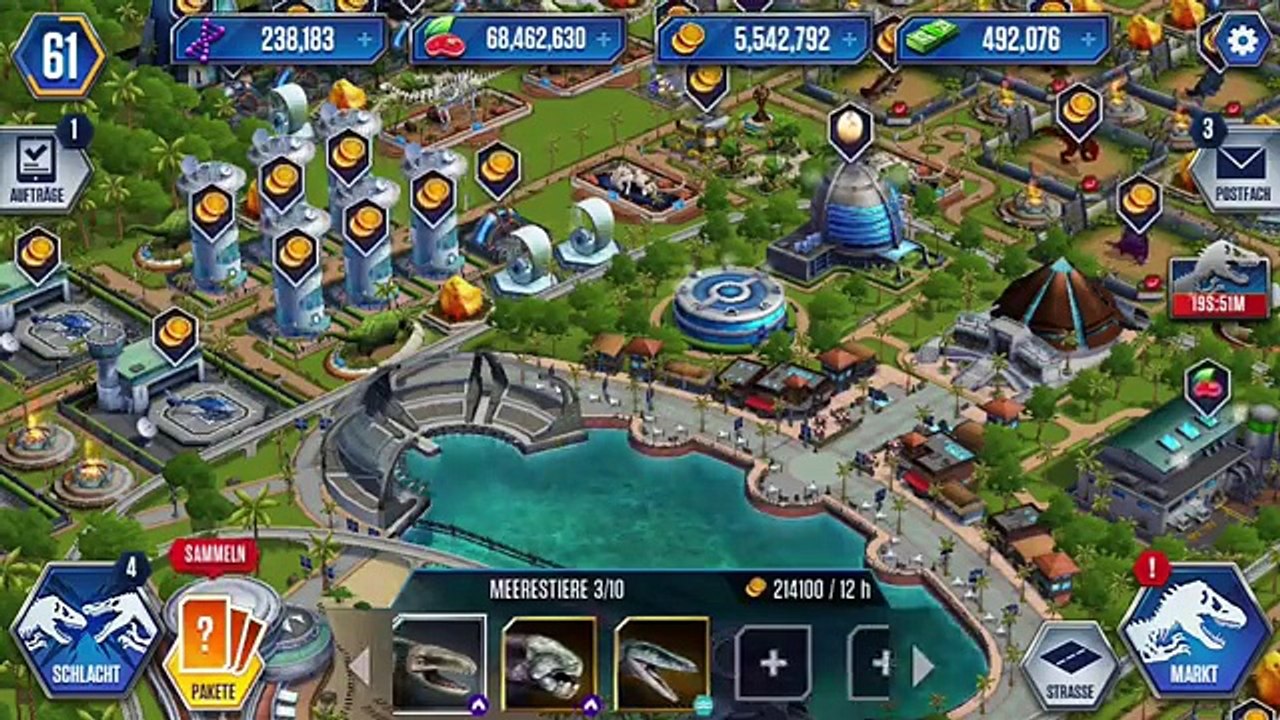 Jurassic World: Das Spiel #32 Leptocleidus-Event [60FPS/HD]