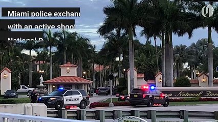 Miami police exchange gunfire with shooter at Trump golf resort