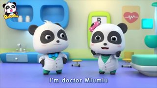 Little Panda Doctor and Baby Kitten  Profession Role Play for Kids  BabyBus - Cartoon for Kids