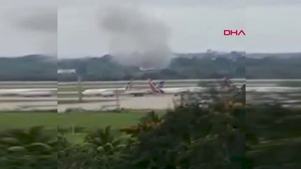 Küba'da Yolcu Uçağı Düştü Hd