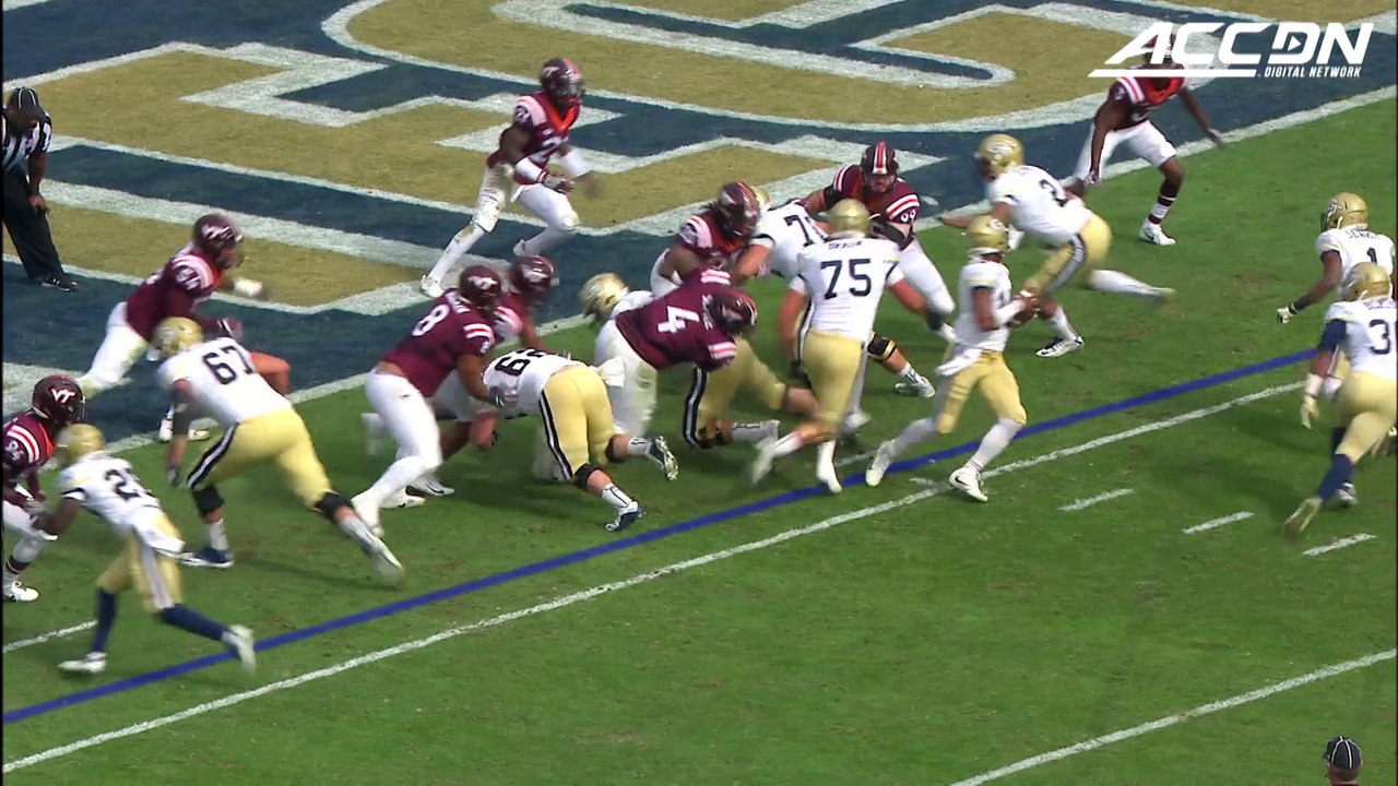 Georgia Tech's Marshall & Benson: A Difference-Making Duo |  ACC Football Spring Spotlight