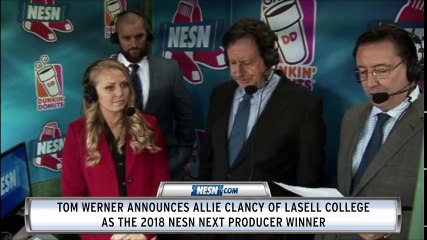 Allie Clancy wins 2018 NESN Next Producer competition