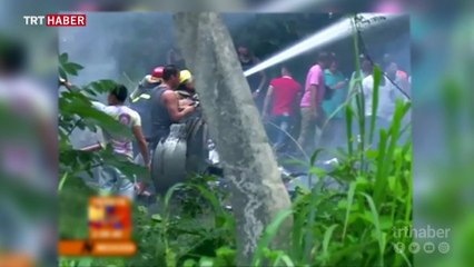 Küba'da yolcu uçağı düştü