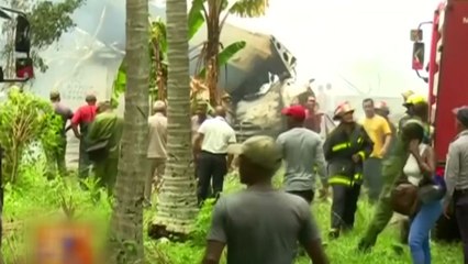 쿠바 아바나서 104명 탑승 국내선 추락 / YTN