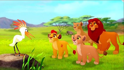 COLORING THE LION GUARD - COLORINDO A GUARDA DO LEÃO
