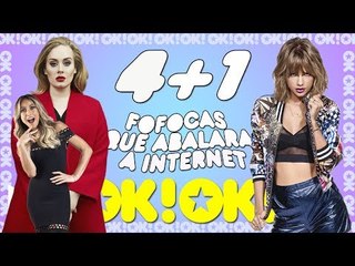 Taylor Swift de tour nova, Adele trintou e Sabrina nova mamãe - 4+1