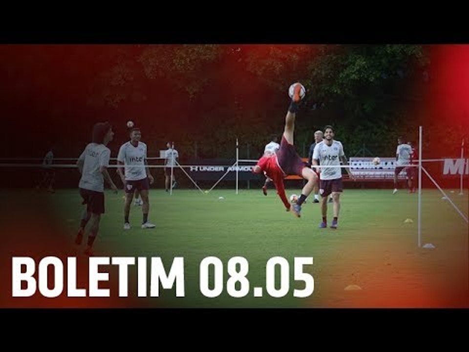 BOLETIM DE TREINO + DIEGO SOUZA: 08.05 | SPFCTV