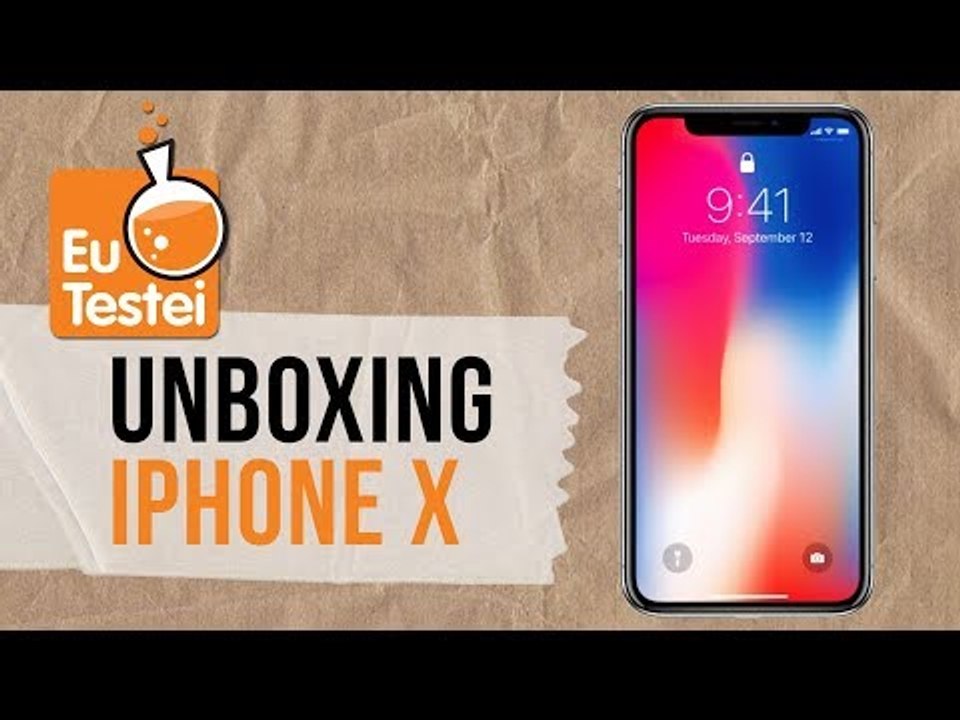 iPhone X: vem alguma coisa especial na caixa? - Unboxing e hands-on EuTestei