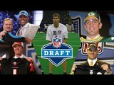 Quando foram draftados os 10 MELHORES QUARTERBACKS da NFL! (em atividade)