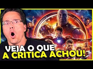 GUERRA INFINITA: O QUE A CRITICA ACHOU DO FILME (Sem Spoilers)