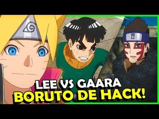LEE VS GAARA DE NOVO, BORUTO TRAPACEIA - Analise EP 57 Boruto