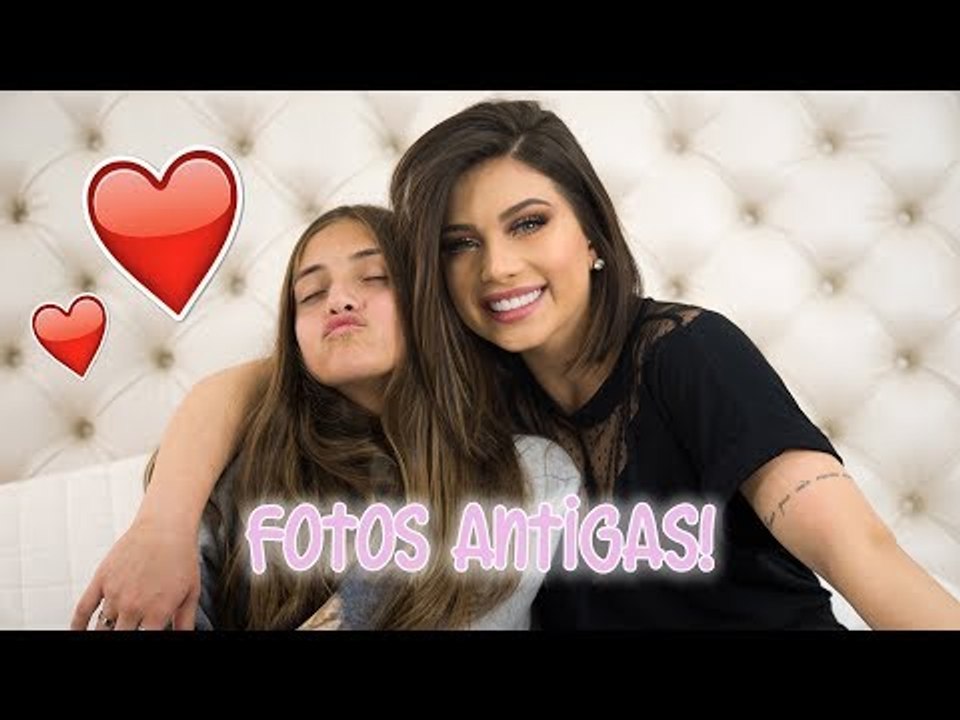 REAGINDO ÀS MINHAS FOTOS ANTIGAS! FT. MARIA 