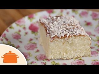 Bolo Gelado de Coco  Fofinho e Molhadinho