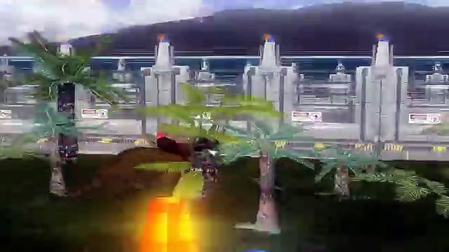 Dinosaur Battles - Velociraptor Vs Triceratops | Jurassic Park : Operation Genesis