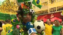 Reaccion de la Aficion de Brasil tras la derrota - Brasil vs Alemania 7-1 - FIFA World Cup 2014