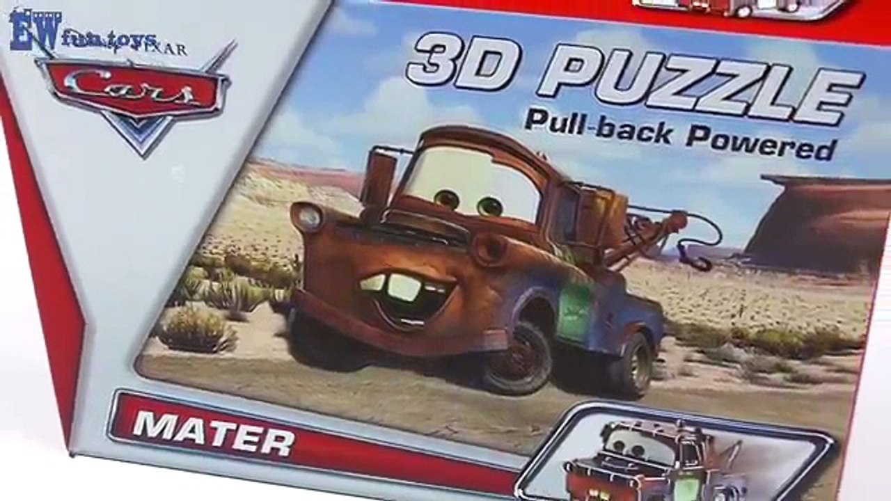 Mater 3d Puzzle Disney Pixar Cars Mcqueen New Ewfuntoys カーズ 16 Video Dailymotion