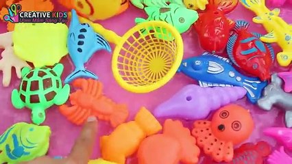 BÉ BÚN VÀ BÉ BẮP ĐI CÂU CÁ – ĐỒ CHƠI CÂU CÁ TRONG PHAO