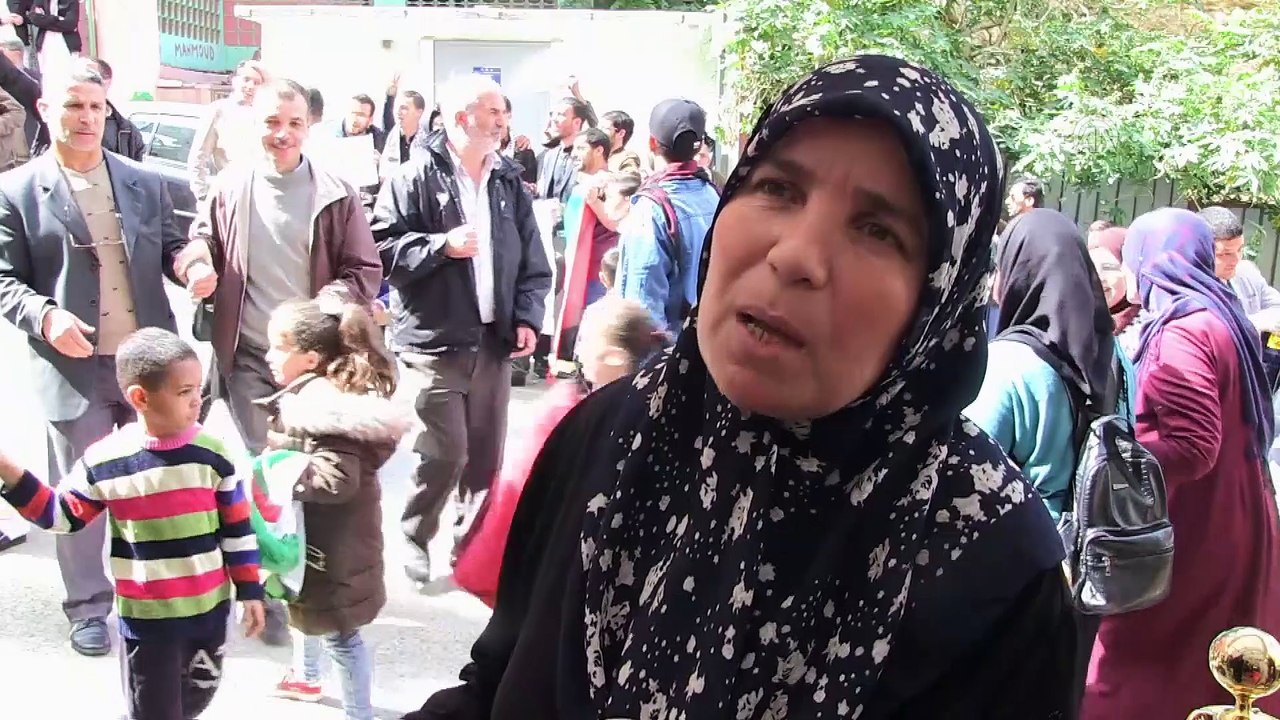 Cezayir'de ABD'nin Tel Aviv Büyükelçiliğini Kudüs'e taşıması protesto edildi