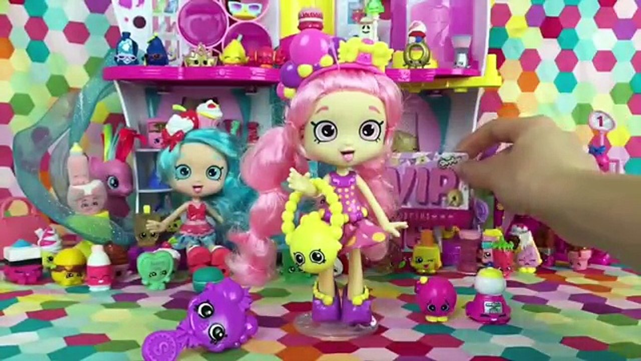 Shopkins Shoppies Bubbleisha Doll Unboxing + Welcome To Shopville VIP Shoppies Rewards