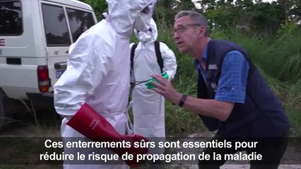 Congo: la Croix Rouge enterre des patients suspectés d'Ebola