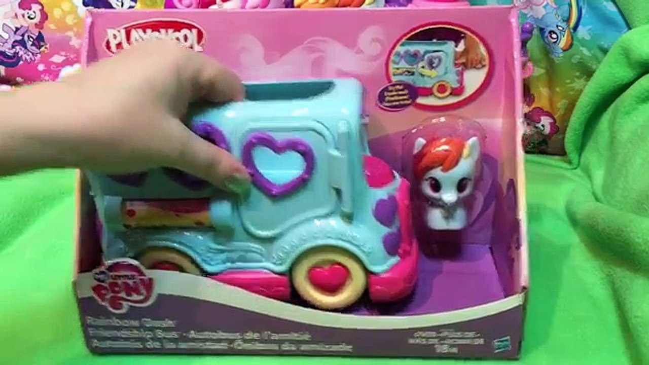 New Rainbow Dash Friendship Bus My Little Pony Playskool MLP Toy