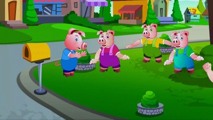 Ce petit cochon - Rime pour les enfants - This Little Piggy - Rhyme Song Collection - Preschool Song