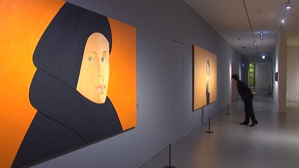 '추상과 구상의 경계에서'...초상회화의 거장 알렉스 카츠 / YTN