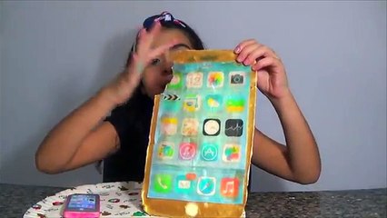 IPHONE Comestivel DE CHOCOLATE GIGANTE (Iphone edible, Video de Comida)