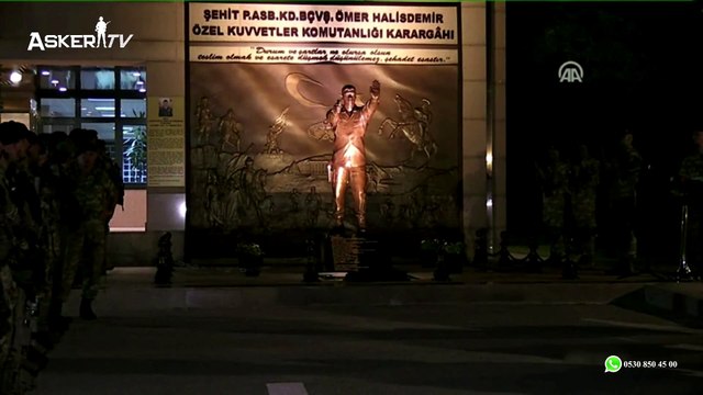 Özel Kuvvetler Komutanlığı - Ömer Halisdemir Anıt Açılışı ve Anma Töreni