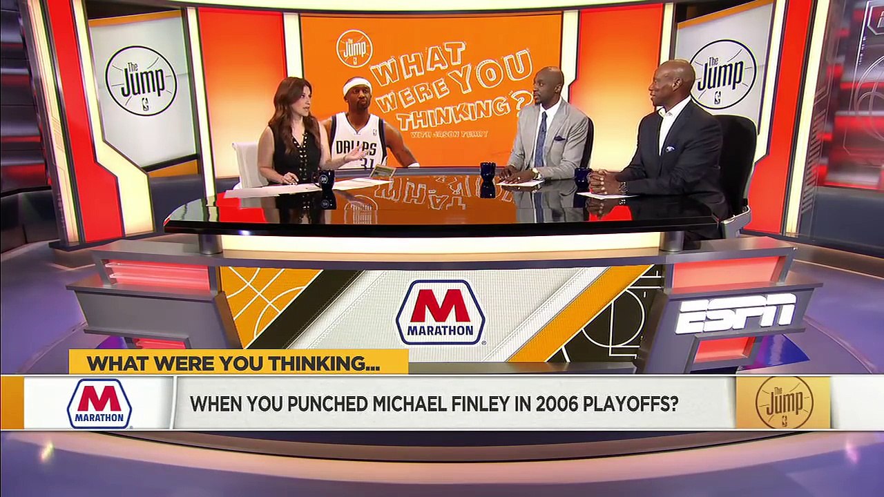 Jason Terry explains what he was thinking when LeBron James dunked all over him | The Jump | ESPN