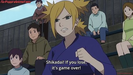 Shikadai Vs Yodo Temari & Shikamaru Get Excited, Chunin Exams, Boruto Ep 58