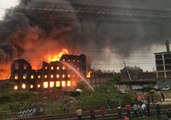 Commuters Capture Warehouse Blaze in North Philadelphia From Train