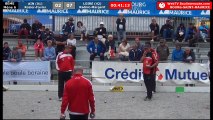 Championnats Régionaux Rhône-Alpes 2018 : Huitième du doublette RADNIC vs FAVIER