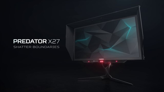 Tráiler del monitor gaming Acer Predator X27