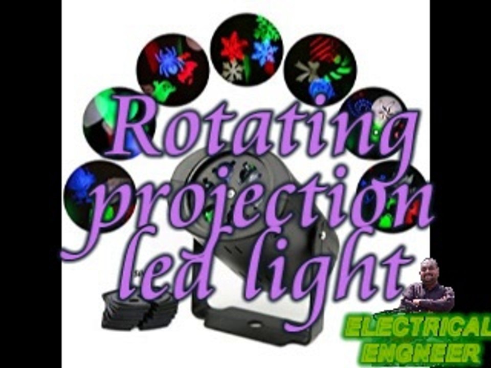 Rotating projector night light (what is inside and repair it)