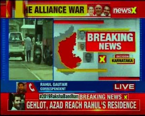 Congress top leaders to meet in Delhi Gehlot, Azad reaches Rahul Gandhi residence