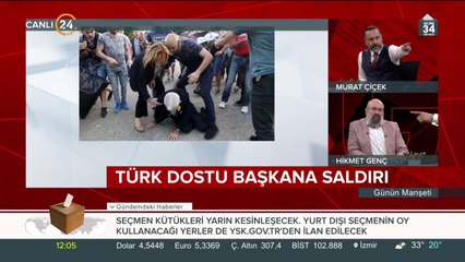 Selanik Belediye Başkanı dövüldü
